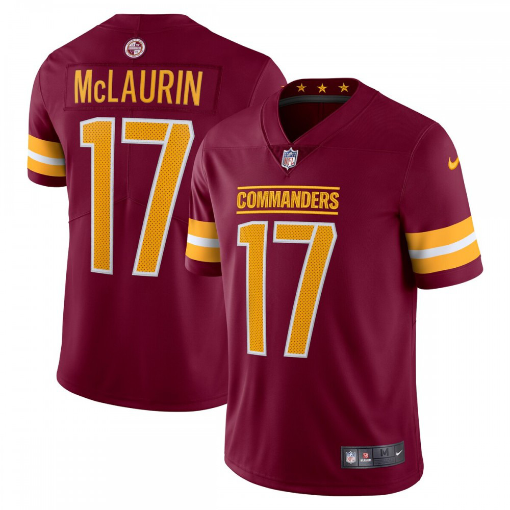 Terry McLaurin Washington Commanders Nike Vapor Limited Jersey - Burgundy-GridironStore